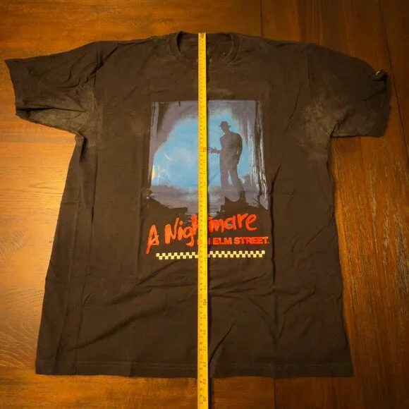 Vans Freddy Krueger A Nightmare On Elm Street Black Shirt Size Large Used - Picture 7 of 14